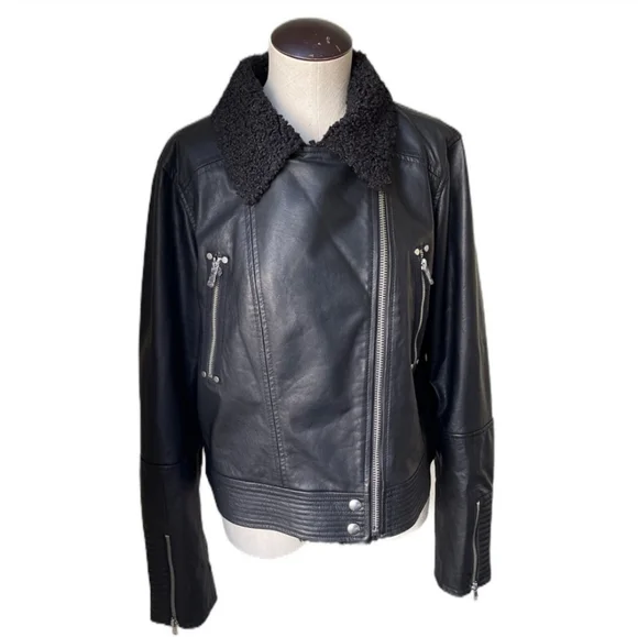 NWT PAIGE | Rooney Leather Jacket - Picture 11 of 13